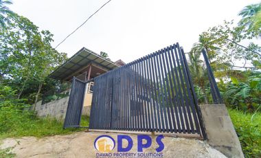 1,000sqm Lot with 2-Storey House for Sale in Brgy. Soong, Digos City, Davao Del Sur