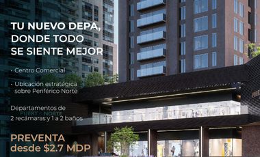 PREVENTA DEPARTAMENTO PERIFERICO NORTE A LA ALTURA DE VALLE DORADO