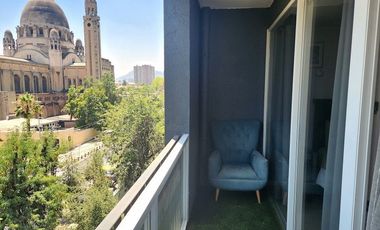 Departamento en arriendo amoblado!/ Metro Gruta de Lourdes