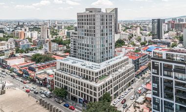 DISFRUTA DEPARTAMENTO EN EL EDIFICIO DISTRITO REPUBLICA, UBICADO EN MEDIO DE LA ZONA CHAPULTEPEC.