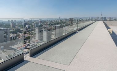 DISFRUTA DEPARTAMENTO EN EL EDIFICIO DISTRITO REPUBLICA, UBICADO EN MEDIO DE LA ZONA CHAPULTEPEC.