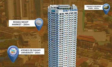 For Sale and for rent Studio unit in Vivaldi Residences Davao