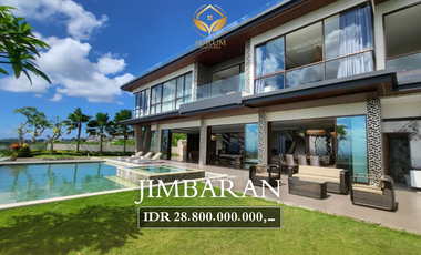 Luxury 4-Storey Villa Jimbaran – Unblock Ocean, Airport & Mountain View | SHM