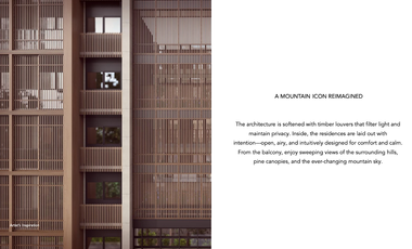 BERN BAGUIO / LUXURY 1 BEDROOM W BALCONY / OWN A PIECE OF BAGUIO - THE SUMMER CAPITAL OF THE PHILIPPINES.