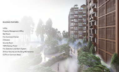 BERN BAGUIO / LUXURY 1 BEDROOM W BALCONY / OWN A PIECE OF BAGUIO - THE SUMMER CAPITAL OF THE PHILIPPINES.