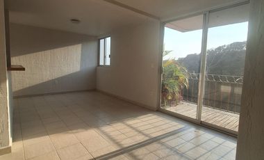 AGRADABLE DEPARTAMENTO CON ESPECTACULAR VISTA A BARRANCA DE TECOLOTE CUERNAVACA