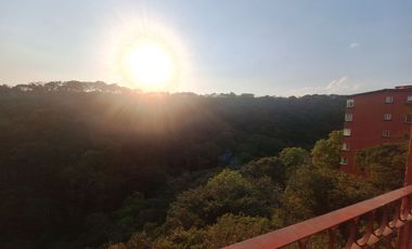 AGRADABLE DEPARTAMENTO CON ESPECTACULAR VISTA A BARRANCA DE TECOLOTE CUERNAVACA