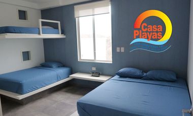 Casa de Lujo con Vista Al Mar de Venta en Playas Villamil, Ciudadela Cerrada Terrazas del Mar