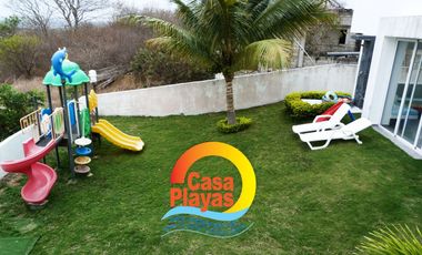 Casa de Lujo con Vista Al Mar de Venta en Playas Villamil, Ciudadela Cerrada Terrazas del Mar