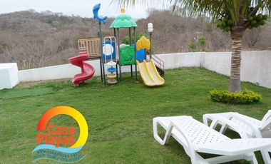 Casa de Lujo con Vista Al Mar de Venta en Playas Villamil, Ciudadela Cerrada Terrazas del Mar