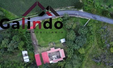 TU CASA DE DESCANSO CON 4 RECAMARAS TE ESPERA CERCA DE XALAPA 3,719 M2 DE TERRENO ASADOR, PALAPA