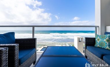 Casa Frente al Mar con Alberca, Jacuzzi y Acceso Directo a la Playa en Rosarito