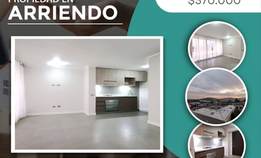 Se arrienda hermoso y lujoso departamento tipo estudio en Quillota