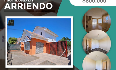 Se arrienda amplia y hermosa casa 3D 2B en La Cruz