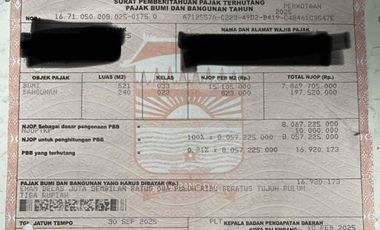 Dijual tempat strategis dan menghasilkan income dengan brand terkenal