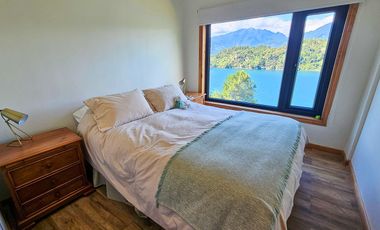 Casa de Lujo de 353m2 en Parcela a orilla del Lago Ranco, Sector Ensenada de Illahuape, Lago Ranco