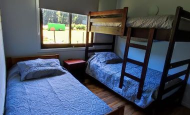 arriendo casa con tinaja para 6 personas