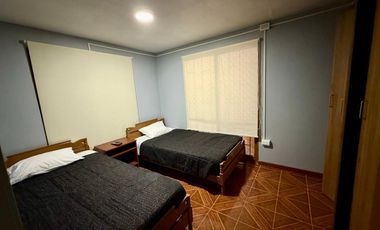 HERMOSA PROPIEDAD AMOBLADA PARA 19 PERSONAS