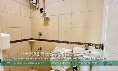 2 Bedrooms Townhouse For Rent Located inside subdivision in Barangay Malabanias,Angeles City,Pampanga