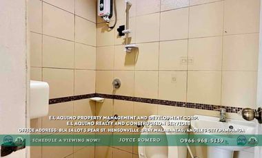 2 Bedrooms Townhouse For Rent Located inside subdivision in Barangay Malabanias,Angeles City,Pampanga