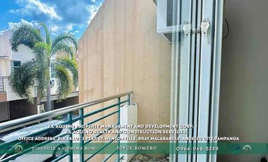 2 Bedrooms Townhouse For Rent Located inside subdivision in Barangay Malabanias,Angeles City,Pampanga