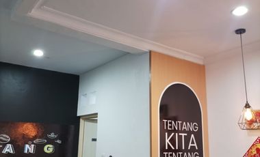 ruko komersil di pemukiman padat penduduk harga miring di harapan indah