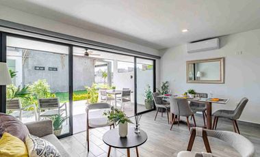 casas nuevas tres recámaras con roff garden en la escritura inmediata