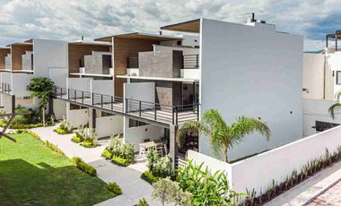 casas nuevas tres recámaras con roff garden en la escritura inmediata