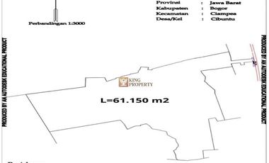 SHM! Dijual Tanah 6 Hektar Pilihan Tepat untuk Investasi Potensi untuk pengembangan pertanian, wisata,Akses jalan sudah dibuat  Tersedia jaringan list