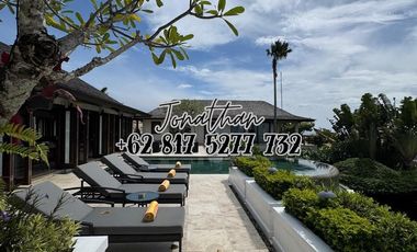 Dijual Luxury Tropical Villa 6 Kamar Ocean View di Pandawa Nusa Dua - VSAR