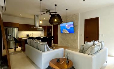 SE VENDE DEPARTAMENTO DOS RECÁMARAS AMUEBLADO EN AMARTULUM TULUM MEXICO