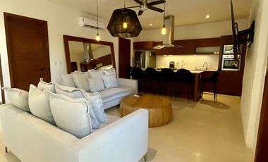 SE VENDE DEPARTAMENTO DOS RECÁMARAS AMUEBLADO EN AMARTULUM TULUM MEXICO