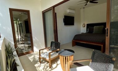 SE VENDE DEPARTAMENTO DOS RECÁMARAS AMUEBLADO EN AMARTULUM TULUM MEXICO
