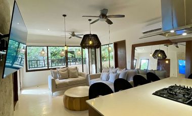 SE VENDE DEPARTAMENTO DOS RECÁMARAS AMUEBLADO EN AMARTULUM TULUM MEXICO