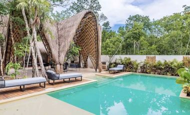 SE VENDE DEPARTAMENTO DOS RECÁMARAS AMUEBLADO EN AMARTULUM TULUM MEXICO