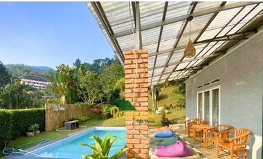 Dijual Villa Manara 2 di Puncak Bogor LT 1019 SHM IMB Harga Nego Sampai Jadi