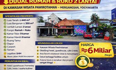 Rumah dijual di Brontokusuman, Mergangsan, Kota Yogyakarta, Sewon, Daerah Istimewa Yogyakarta