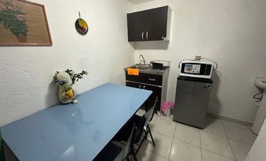 PEQUEÑO DEPARTAMENTO BIEN UBICADO AMUEBLADO