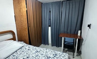 PEQUEÑO DEPARTAMENTO BIEN UBICADO AMUEBLADO