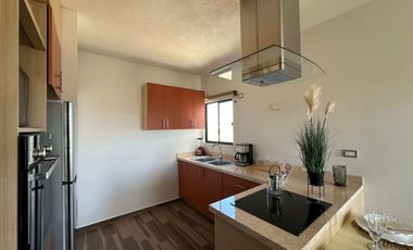 Funcional Departamento de 2 Recamaras con Roof Garden dentro de Privada en Pachuca.