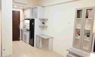 apartemen sunter park view full furnish baru renove 100% lt parkit