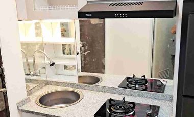 apartemen sunter park view full furnish baru renove 100% lt parkit
