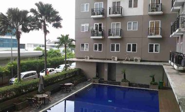 apartemen sunter park view full furnish baru renove 100% lt parkit