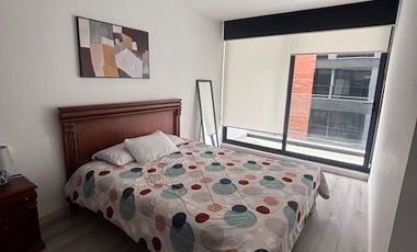 Arriendo departamento amoblado con balcon sector Republica del Salvador