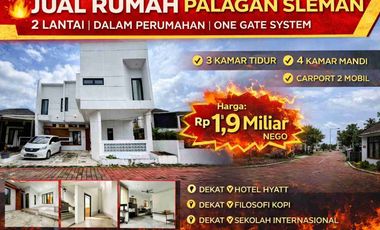 Rumah dijual di Bumijo, Jetis, Kota Yogyakarta, Depok, Daerah Istimewa Yogyakarta