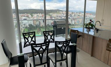 Departamento de Lujo en Renta - Espectacular Penthouse Amoblado