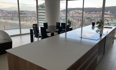 Departamento de Lujo en Renta - Espectacular Penthouse Amoblado