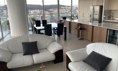 Departamento de Lujo en Renta - Espectacular Penthouse Amoblado