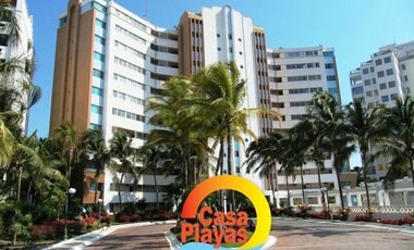 Departamento Frente Al Mar de Venta en Playas Villamil, Carabelas de Colón