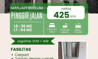 Di jual Rumah Ready stok dan Rumah on progres BSM Bandung Raya Residence, Cileunyi, Bandung